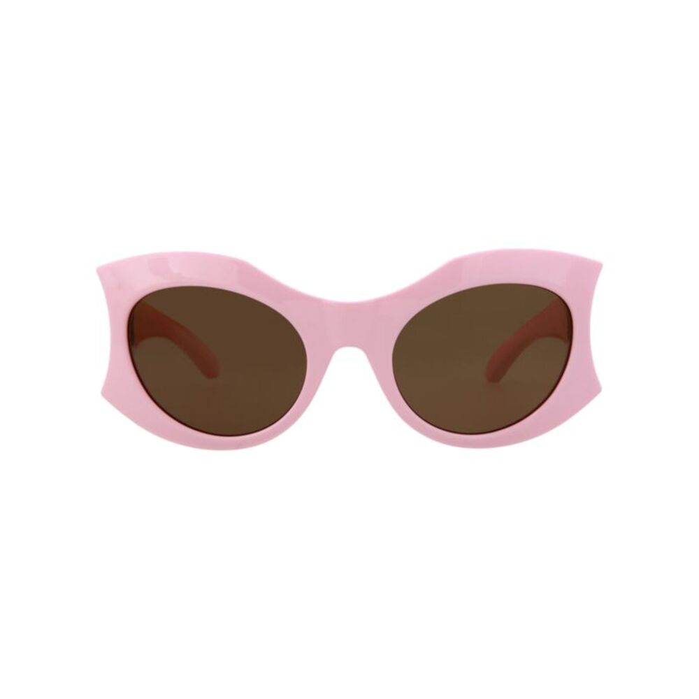 Balenciaga Cat Eye-Frame Bio Injection Sunglasses Pink Womens